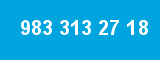 983 313 27 18